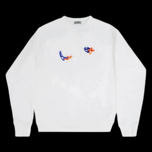 Dior Jojo's Patch And Embroidery Crewneck 'White'