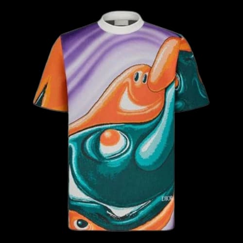 DIOR x KENNY Crossover SCHARF Large Short Sleeve Multicolor