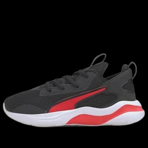 (PS) PUMA Softride Rift Cmeva Sports Running Shoes Black/Red/White