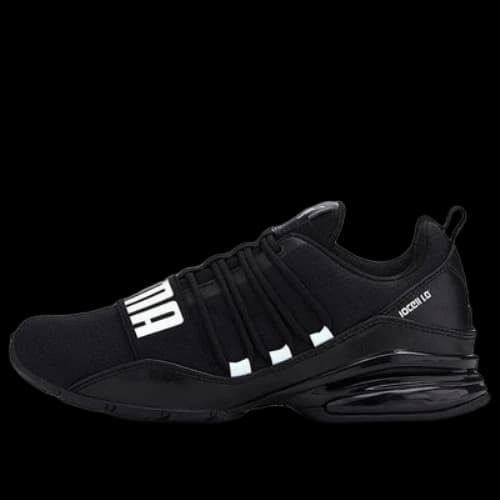 (GS) PUMA Cell Regulate Jr Low Running Shoes Black/White