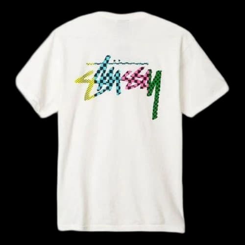 Stussy Casual Sports Short Sleeve White