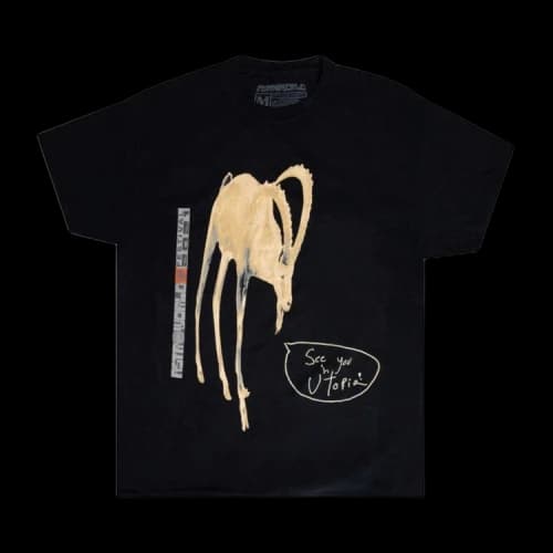 Cactus Jack by Travis Scott Goat Tee 'Washed Black'