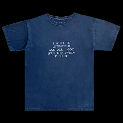 Cactus Jack by Travis Scott Wish You Were Here Astroworld Tee 'Black'