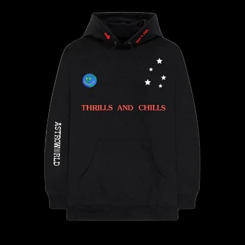 Cactus Jack by Travis Scott Astroworld World Peace Hoodie 'Black'