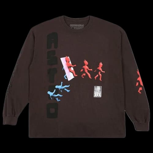 Cactus Jack by Travis Scott Otherside Long-Sleeve 'Brown'