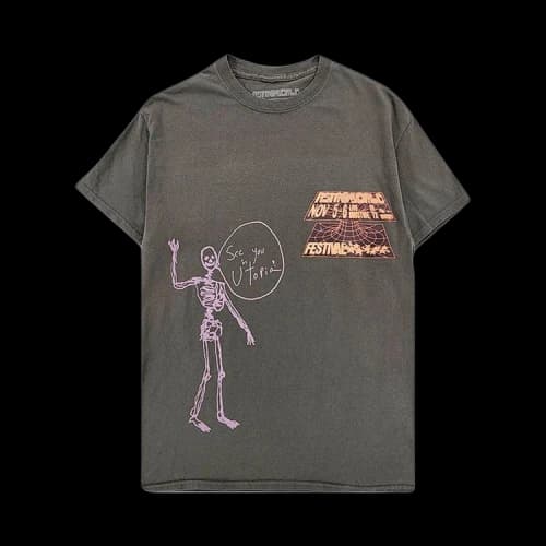 Cactus Jack by Travis Scott Open Your Eyes Tee III 'Grey'