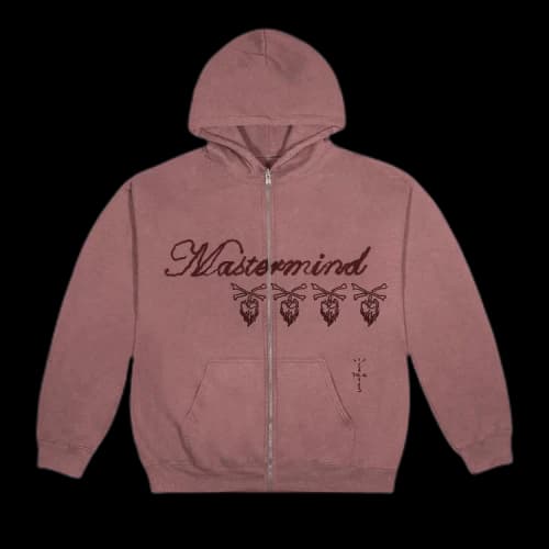 Cactus Jack by Travis Scott For Mastermind Skull Zip Up 'Pink'