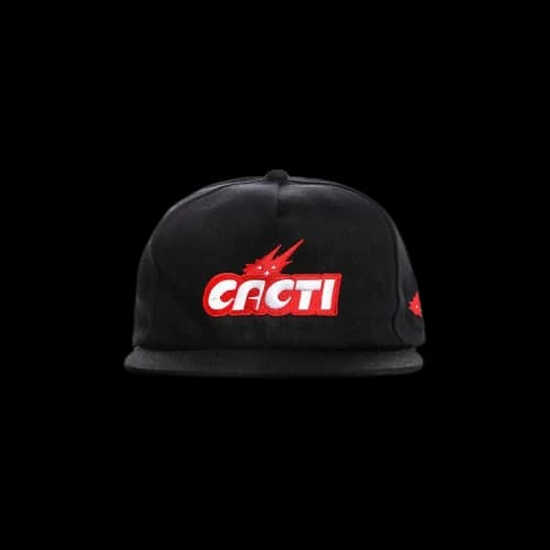 Cactus Jack by Travis Scott Cacti Logo Hat 'Black'