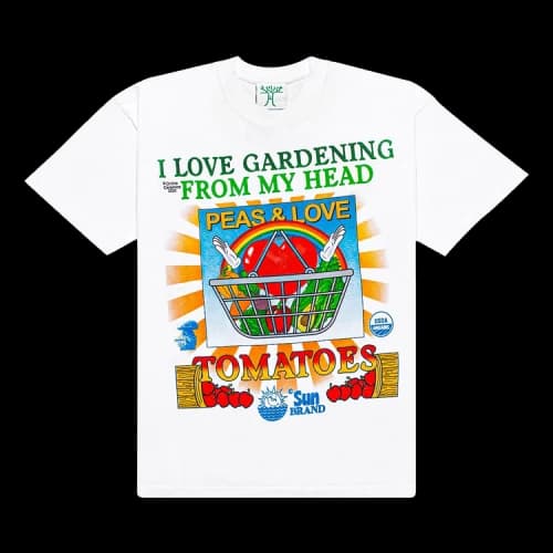 Online Ceramics The Garden Of Your Heart Tee 'White'