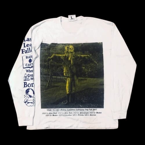 Online Ceramics Time To Die Long-Sleeve 'White'