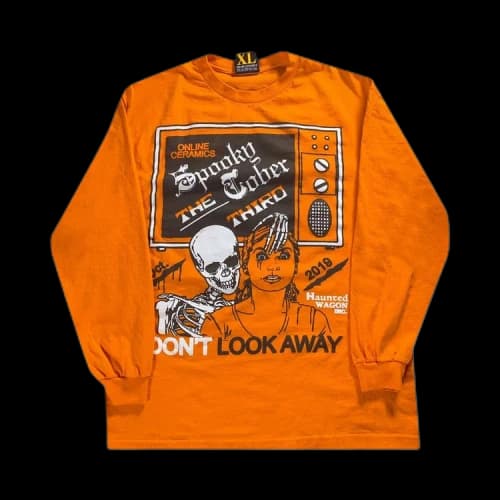 Online Ceramics x A24 Spookytober Long-Sleeve 'Orange'