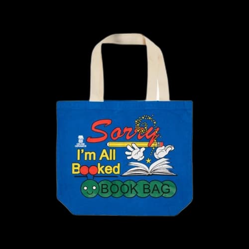 Online Ceramics Sorry, All Booked! Tote 'Blue'
