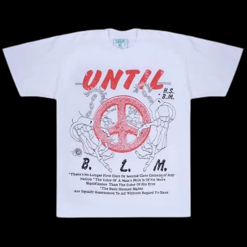 Online Ceramics Good Over Evil Tee 'White'