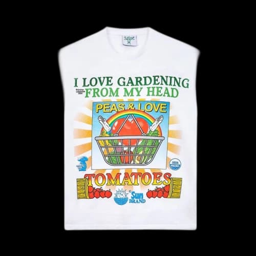 Online Ceramics The Garden Of Your Heart Tee 'White'