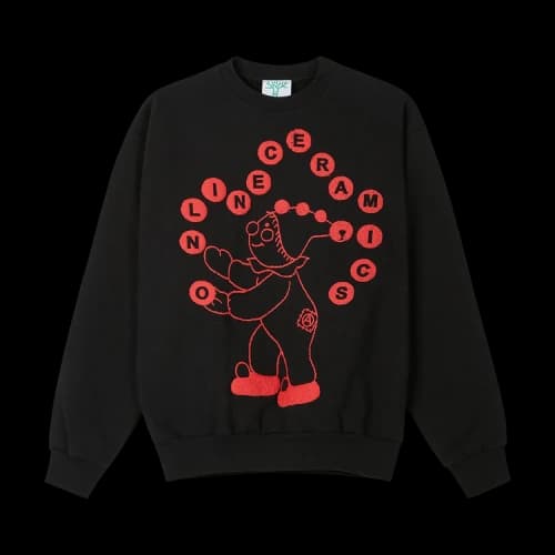Online Ceramics Anarchy Clown Crewneck 'Black'