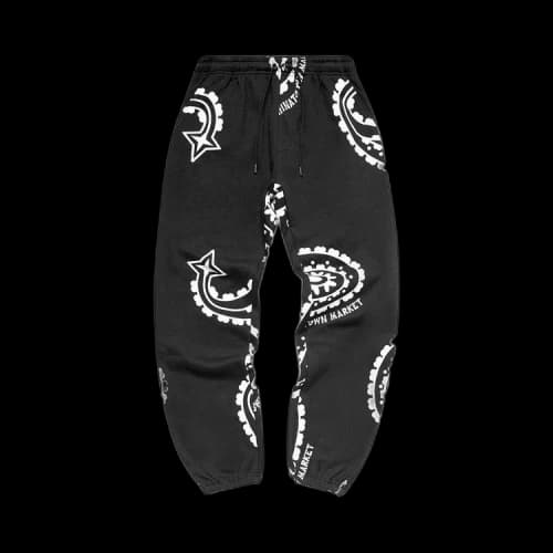 Chinatown Market Paisley Sweatpant 'Black'