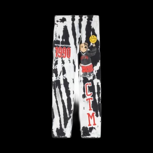Chinatown Market Smiley Champion Varsity Sweatpant 'Grey'