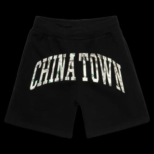 Chinatown Market Money Arc Sweatshorts 'Black'