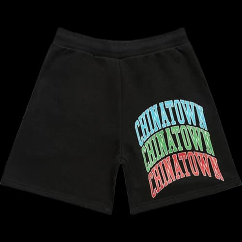 Chinatown Market Triple Arc Sweatshorts 'Black'