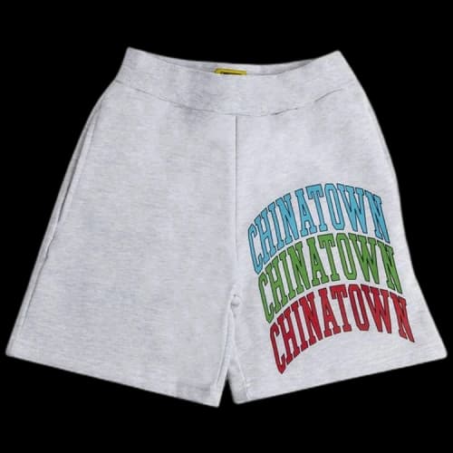 Chinatown Market Triple Arc Sweatshorts 'Grey'