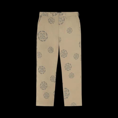 Denim Tears x Stussy Double S Wreath Chino 'Khaki'