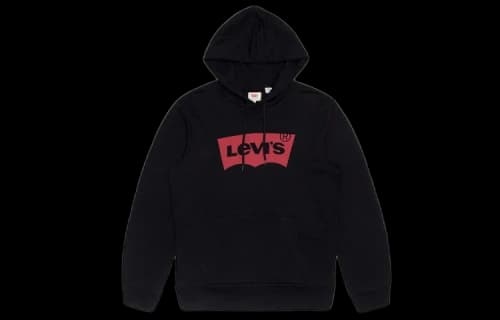 Levi's Drawstring Hoodie 'Black'