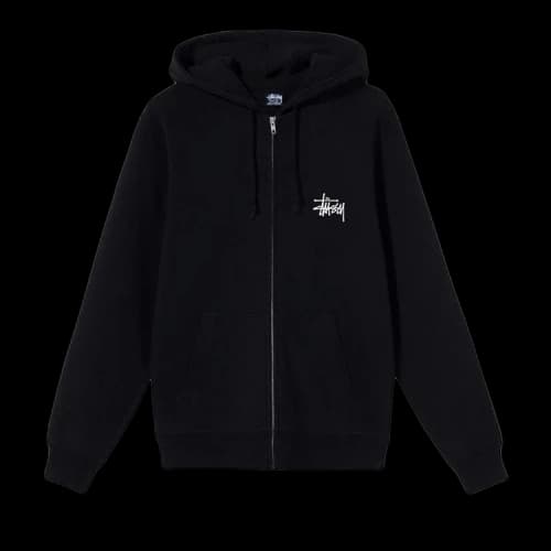 Stussy Basic Zip Hood 'Black'