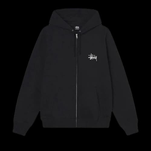 Stussy Basic Zip Hood 'Black'