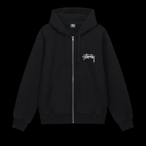 Stussy Read Em' N' Weep Zip Hoodie 'Black'