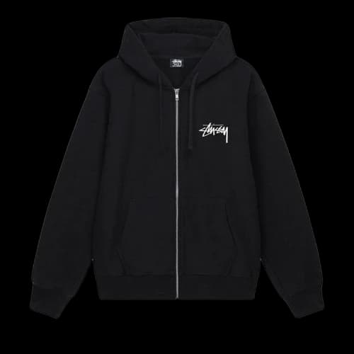 Stussy Great Future Zip Hoodie Black