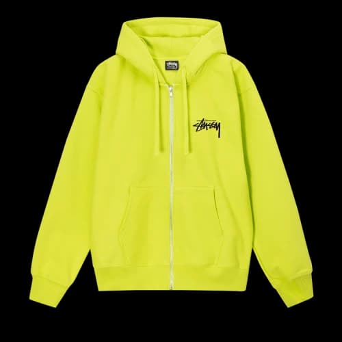 Stussy Sara Zip Hoodie 'Keylime'