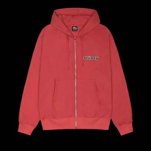Stussy SS-Link Zip Hoodie 'Pepper'