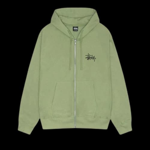 Stussy IST Venus Zip Hoodie 'Moss'
