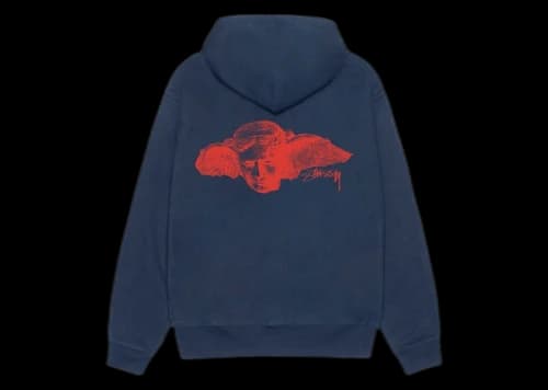 Stussy Hypnos Zip Hoodie Navy