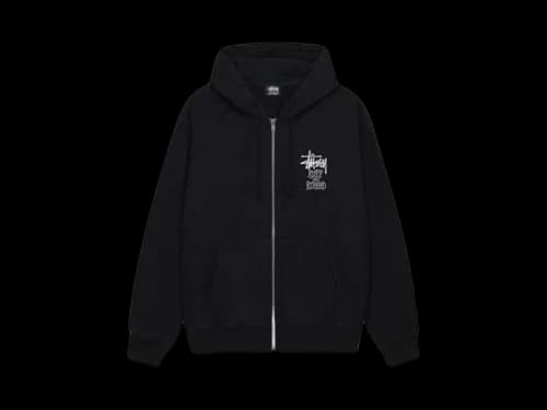 Stussy Well Suited Zip Hoodie Black