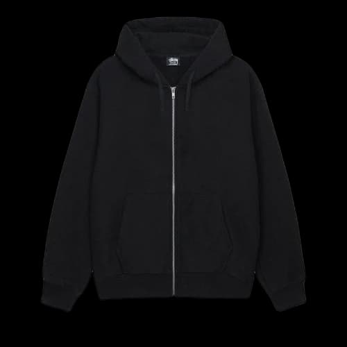 Stussy Buana Stock Zip Hoodie 'Black'