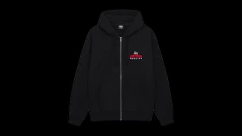 Stussy Superior Quality Zip Hoodie (SS25) Navy