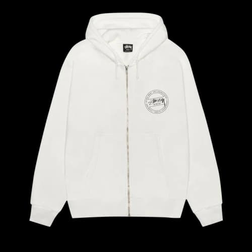 Stussy Wear Zip Hoodie Pigment Dyed 'Natural'