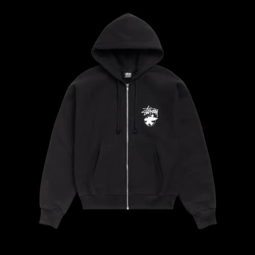 Stussy Long Haul Zip Hood 'Black'