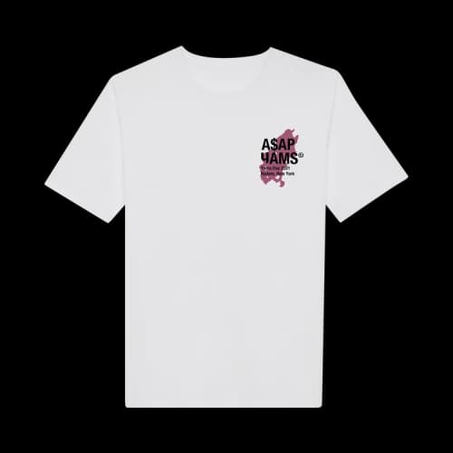 Hidden NY x Yams Day T-Shirt 'White'