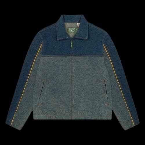 Denim Tears x Levi's Cotton Fleur De-Lis Denim Track Jacket 'Light Wash'