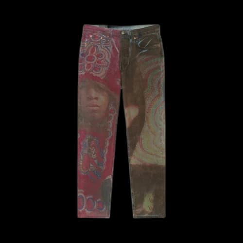 Denim Tears x Levi's Denim Tears Big Chief Demond 568 Denim Jeans 'Multicolor'