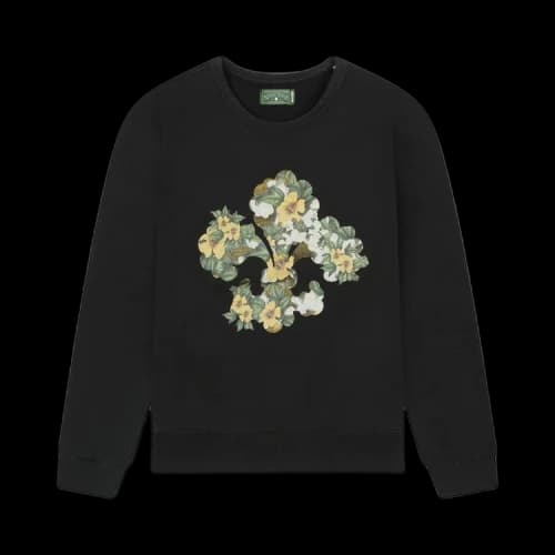 Denim Tears x Levi's Denim Tears Cotton Fleur De-Lis Crewneck 'Charcoal'