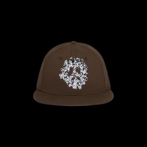 Denim Tears Peace Wreath Snapback Cap 'Brown'