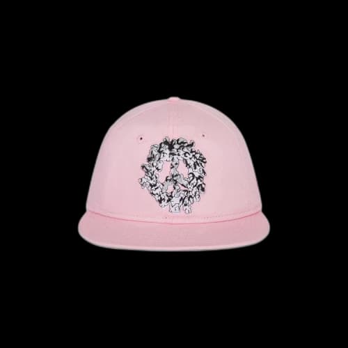 Denim Tears Peace Wreath Snapback Cap 'Pink'