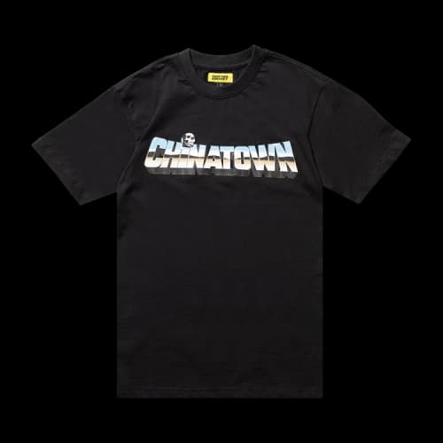 Chinatown Market Chrome Skull Tee 'Black'