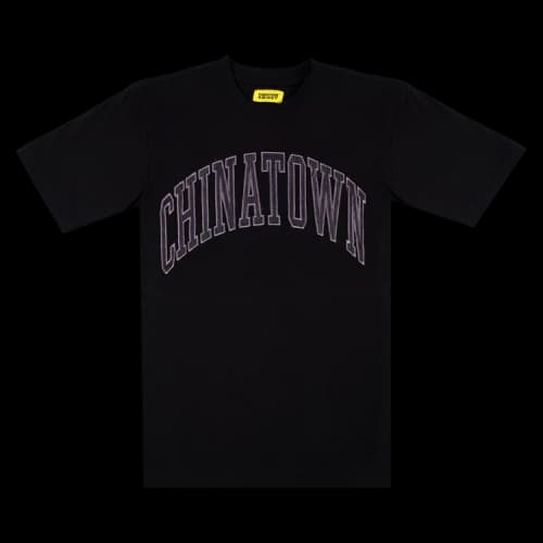 Chinatown Market Corduroy Short-Sleeve T-Shirt 'Black'