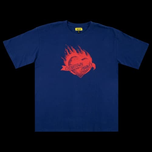 Chinatown Market Heart Tee 'Navy'