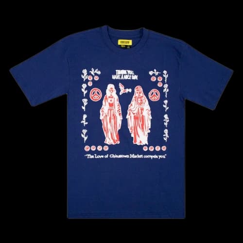 Chinatown Market Jesus Mary Tee 'Blue'