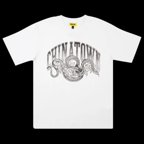 Chinatown Market Snake Arch Tee 'White'
